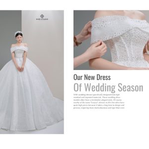 Giới thiệu bộ sưu tập váy cưới mới sang trọng tại Khoi Studio.
