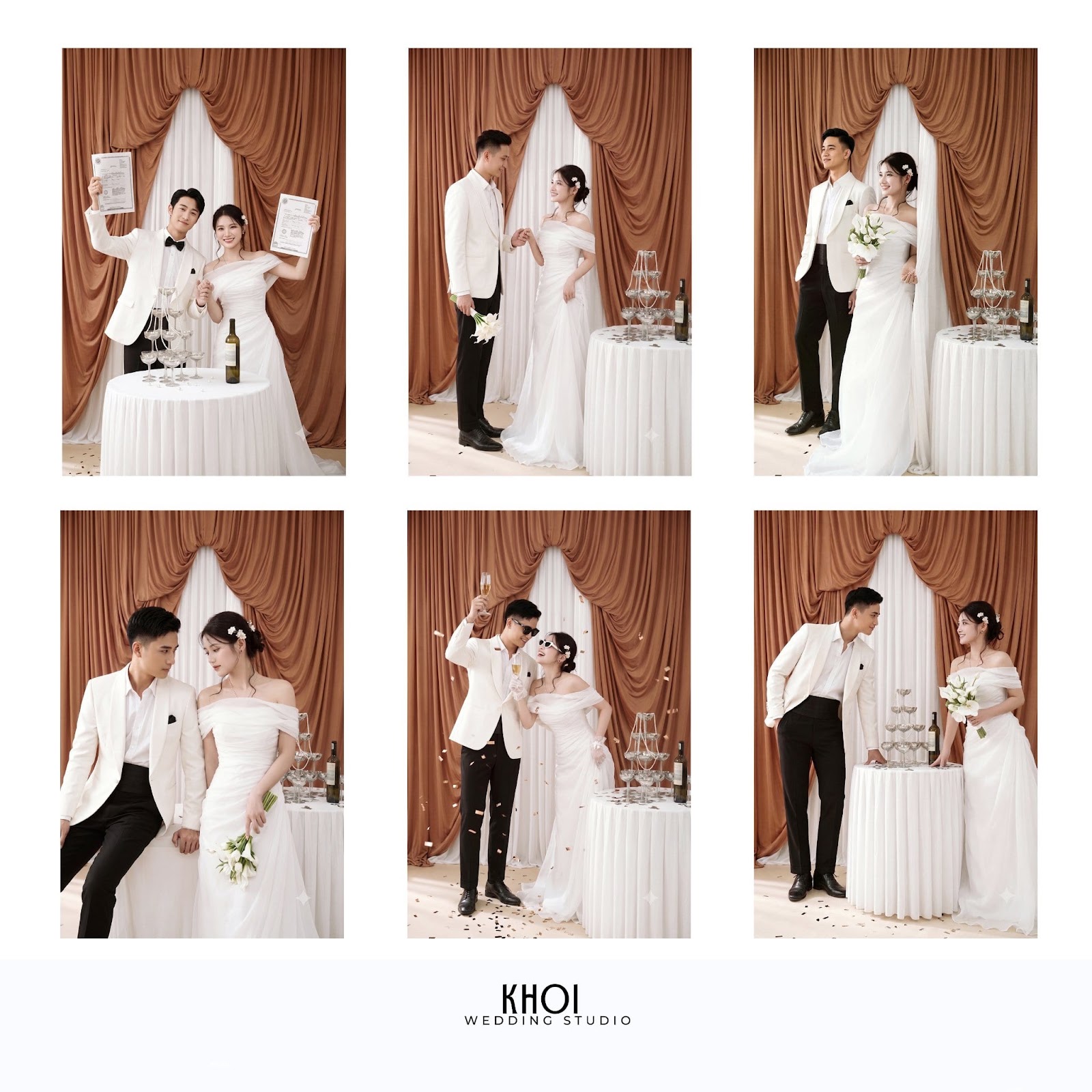 ảnh cưới Khói Studio