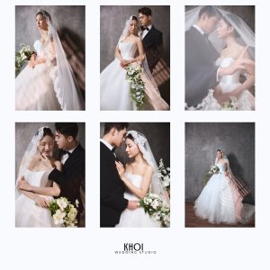 Bộ sưu tập ảnh cưới phong cách Hàn Quốc sang trọng và lãng mạn tại Khoi Wedding Studio.