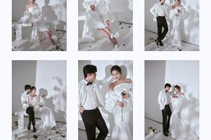 Bộ ảnh cưới phong cách Hàn Quốc sang trọng và nhẹ nhàng của cặp đôi tại studio.