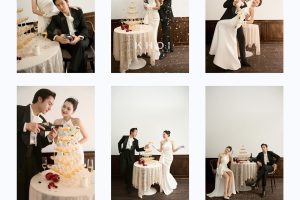 Bộ ảnh cưới pre-wedding sang trọng và lãng mạn của cặp đôi trong studio.